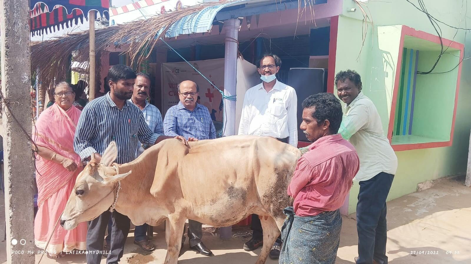 Health Camps for Human and Milch Animal